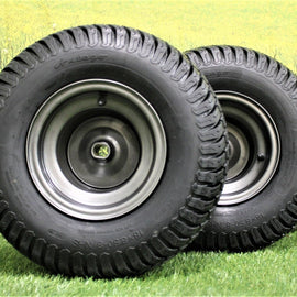 18x8.50-8 Tire with 8x6.375 Wheel Assembly (Set of 2) Ariens 07101130, Fits Ikon-X, Gravely ZTX Zero Turn Mowers *Due to supply, we may substitute 18x9.50 tires*.