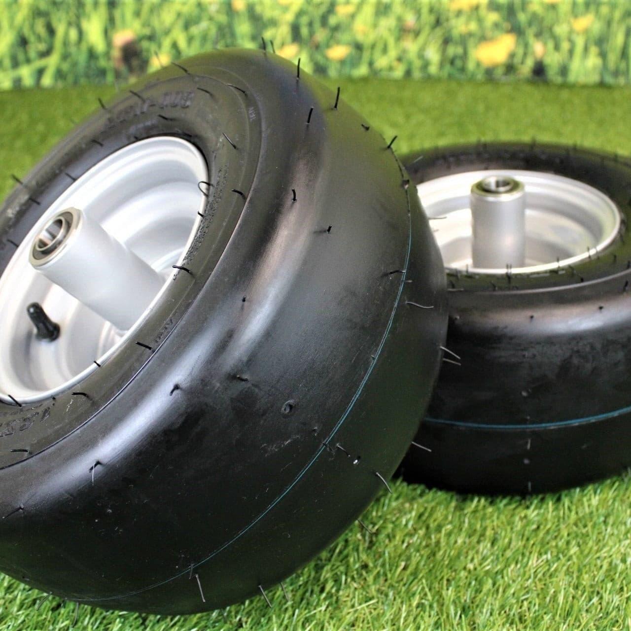 13x6.50-6 4 Ply Tire with 6x4.5 Wheel Assembly (Set of 2)  Hustler Lawn Mower Part# 604717 ; Raptor SD 54" & 60".