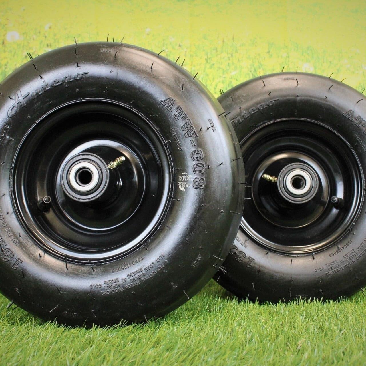 13x5.00-6 Pneumatic Tire and 6x3.25 Wheel Assemblies (Set of Two).