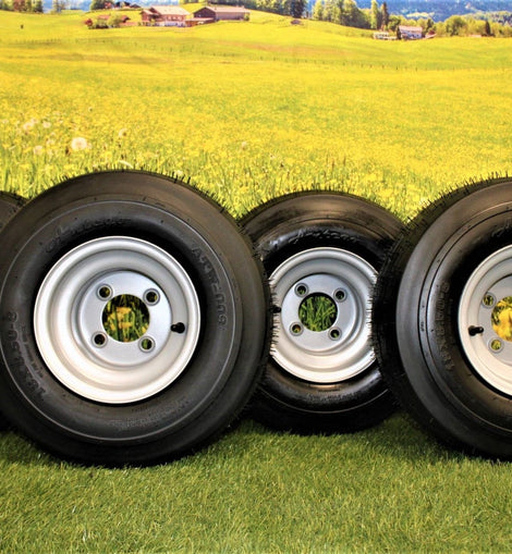 18x8.50-8 with 8x7 Gray Assembly for Golf Cart and Lawn Mower (Set of 4) ….