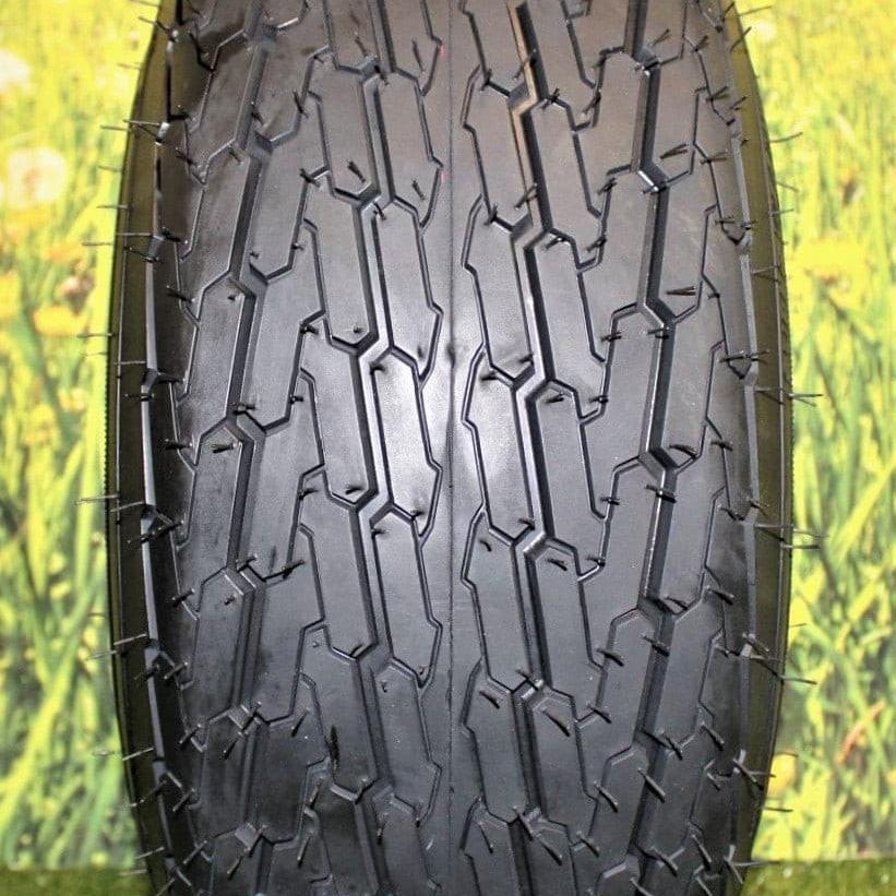 Antego 5-hole 8" x 7" (1 Assembly) White Trailer Wheel & Tire 215/60-8 (18.5x8.50-8).