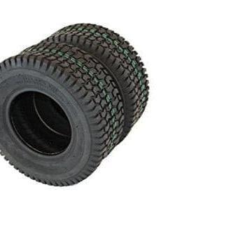 13x5.00-6 4 Ply Turf Tires for Lawn & Garden Mower (Set of Two).