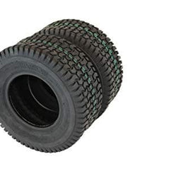 13x6.50-6 4 Ply Turf Tires for Lawn & Garden Mower (Set of Two).