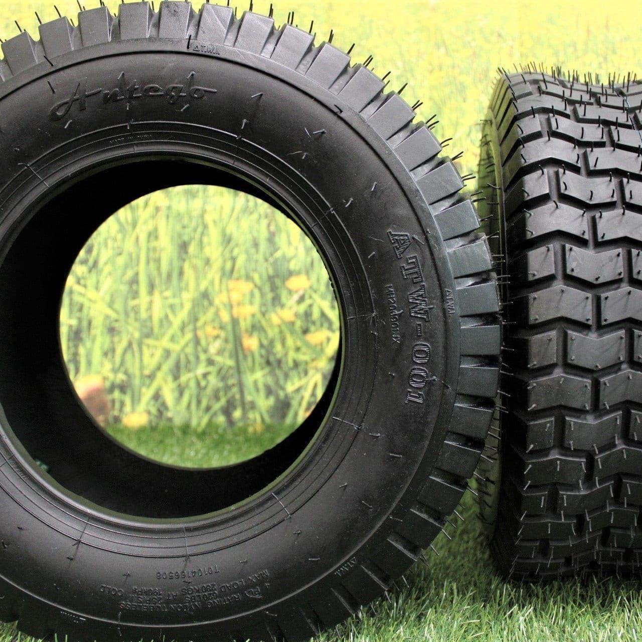 16x6.50-8 4 PLY Turf Tires for Lawn & Garden (Set of Two).