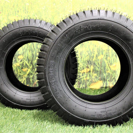 16x6.50-8 4 PLY Turf Tires for Lawn & Garden (Set of Two).