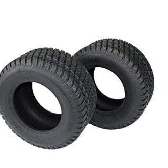 16X6.50-8 4 Ply Turf Tires for Lawn & Garden Mower (Set of Two).