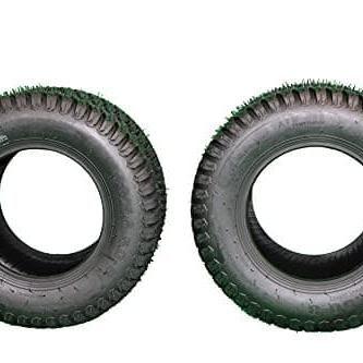 16X6.50-8 4 Ply Turf Tires for Lawn & Garden Mower (Set of Two).