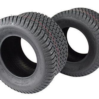 20x10.00-10  4 Ply  Turf Tires for Lawn & Garden Mower (Set of 2).