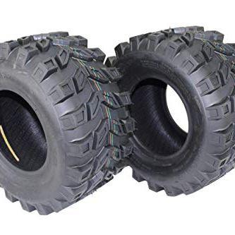 18x8.50-8 ATW-046 Directional Snow tires 4 ply tubeless (Set of Two).