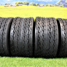 18x8.50-8 4 Ply Turf Tire for Lawn & Garden Mower or Golf Cart (Set of 4).